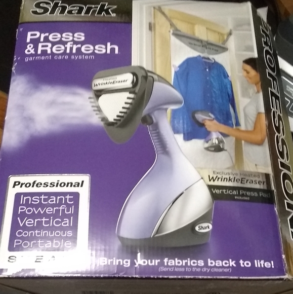 shark press and refresh fabric steamer